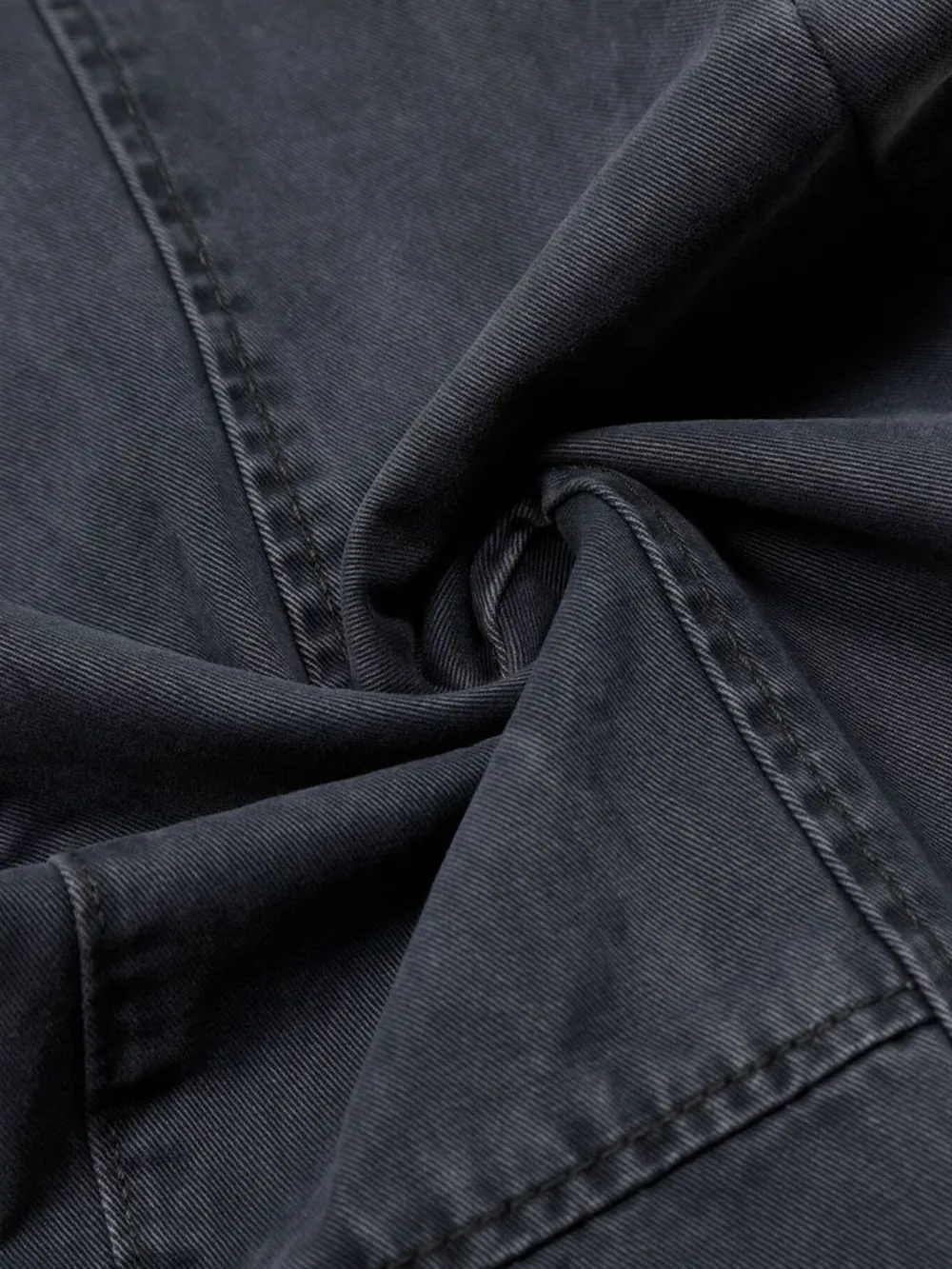 Men's Wide Leg Cargo Pants with Stitching Detail, image 11