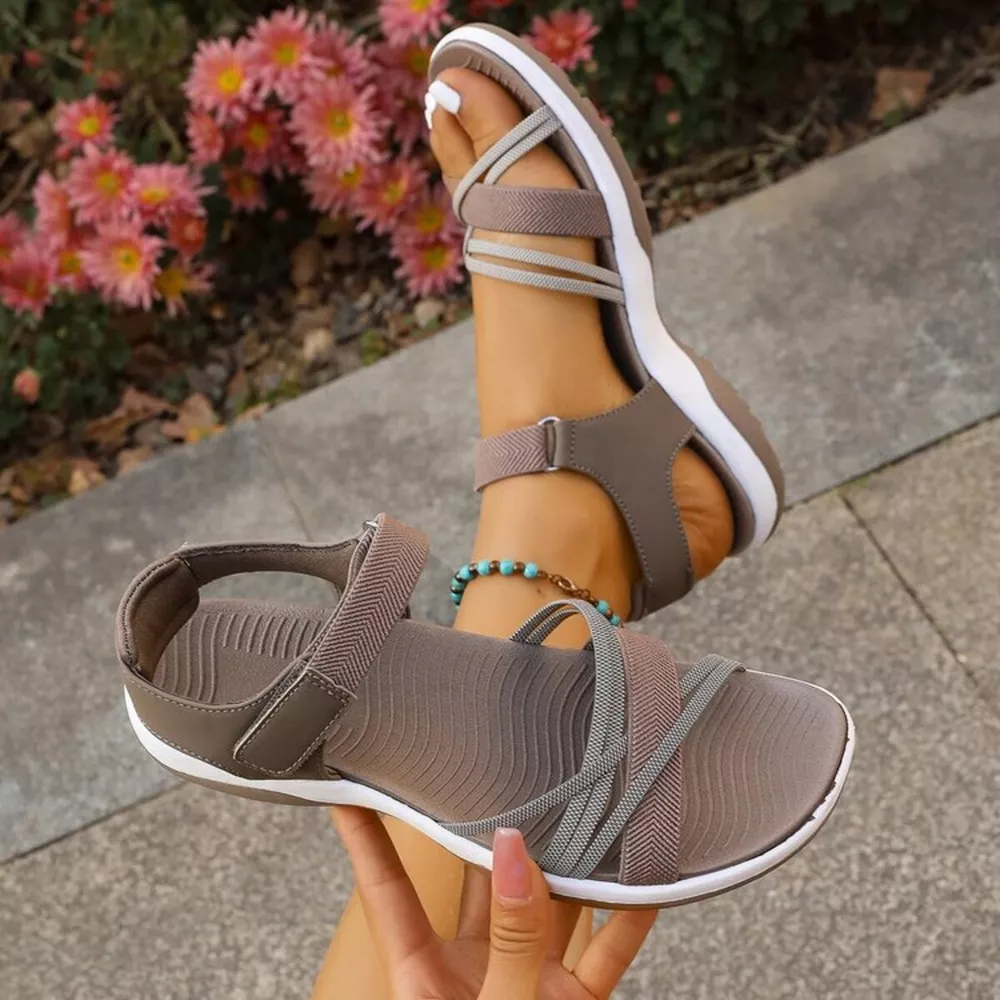 Adjustable Strap Open Toe Sandals, image 10