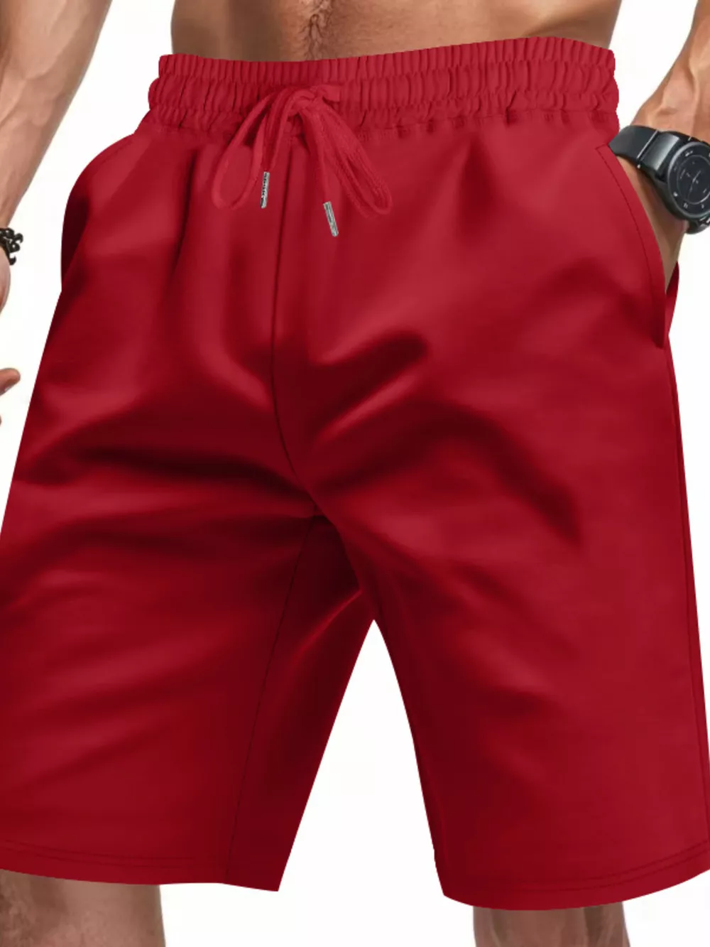 Men's Full Size Casual Drawstring Shorts Plus Size, image 15
