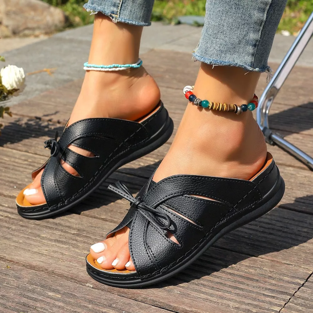 Open Toe Wedge Sandals