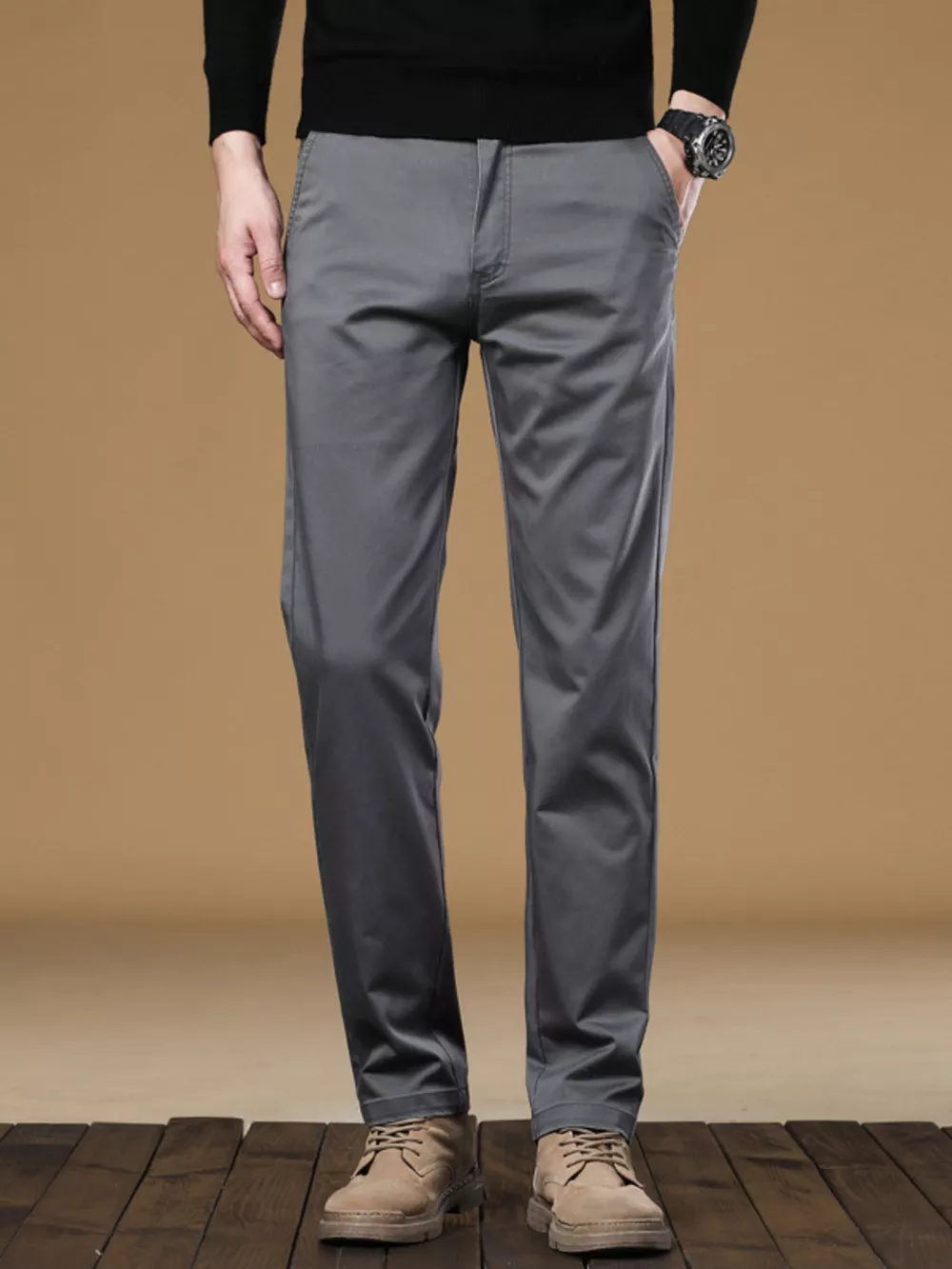 Men's Stretch Fit Casual Pants, image 10