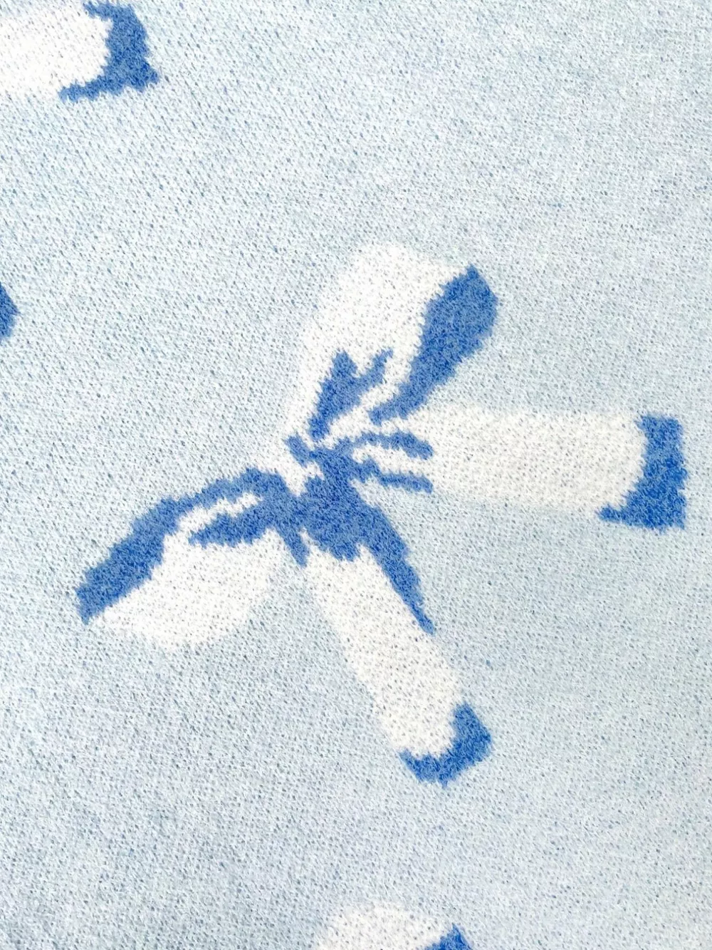 Bow Round Neck Dropped Shoulder Sweater, image 4
