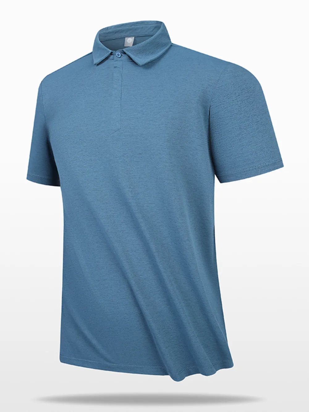 Men's Plus Size Button Detail Short Sleeve Polo, image 4