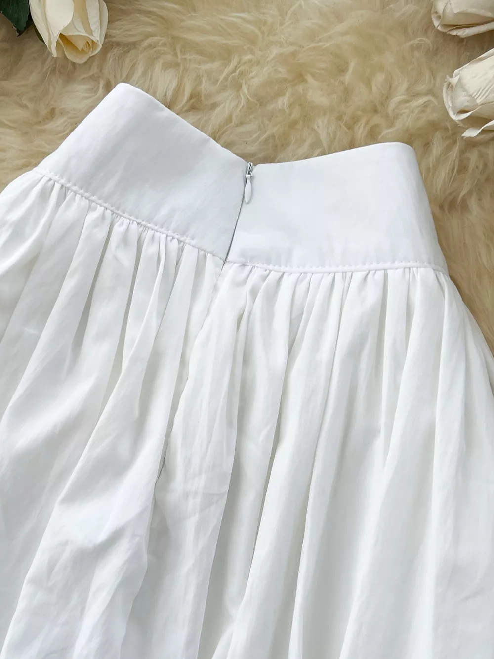 High-Waisted Skirt with Pockets, image 7