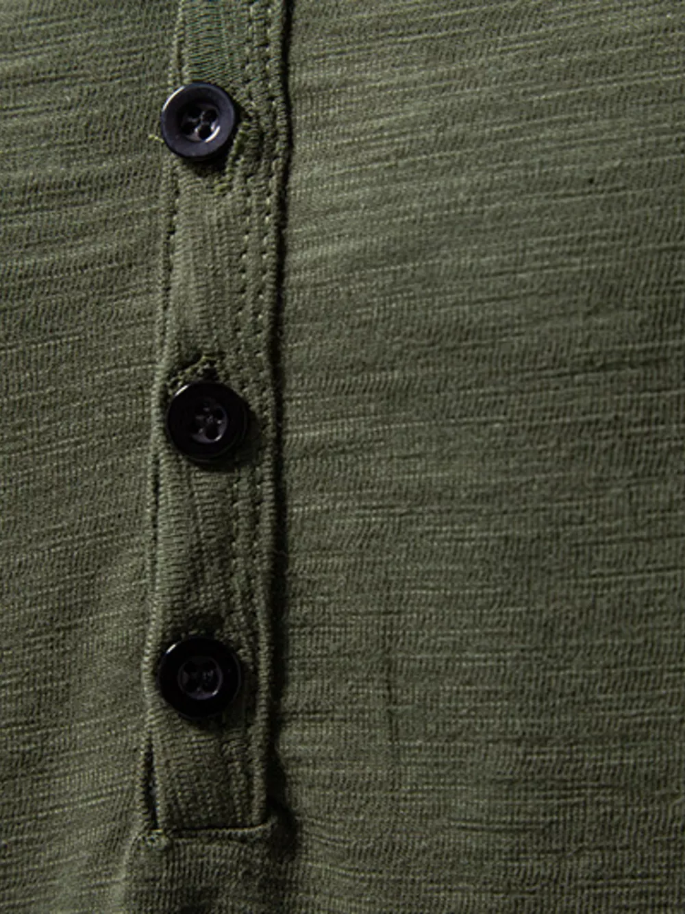 Men's Casual Button Detail T-Shirt, image 11