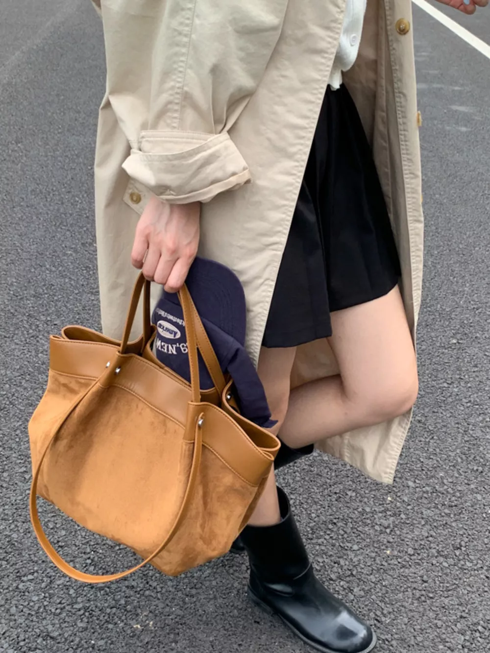 Lightweight Classic Color Tote Bag, image 15