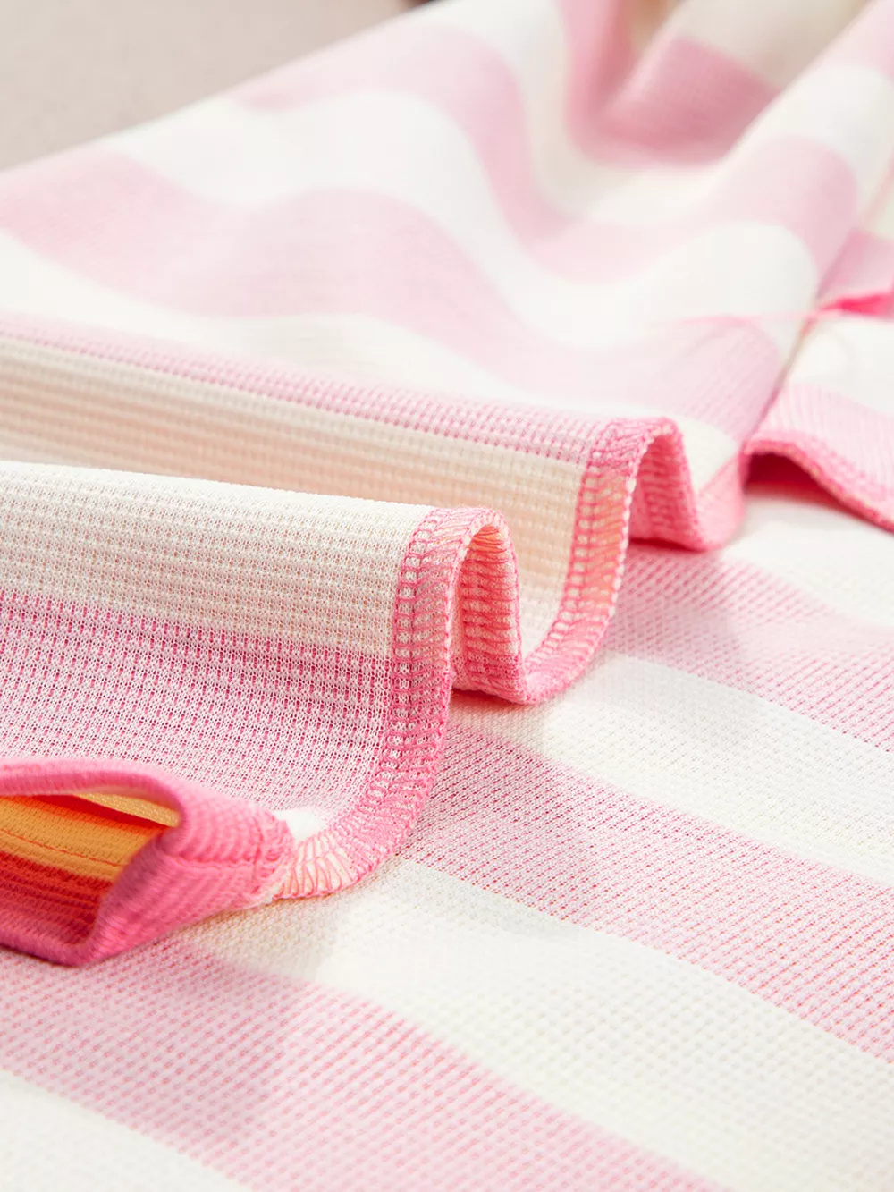 Stripe Cap Sleeve Pocketed Shift Dress, image 4