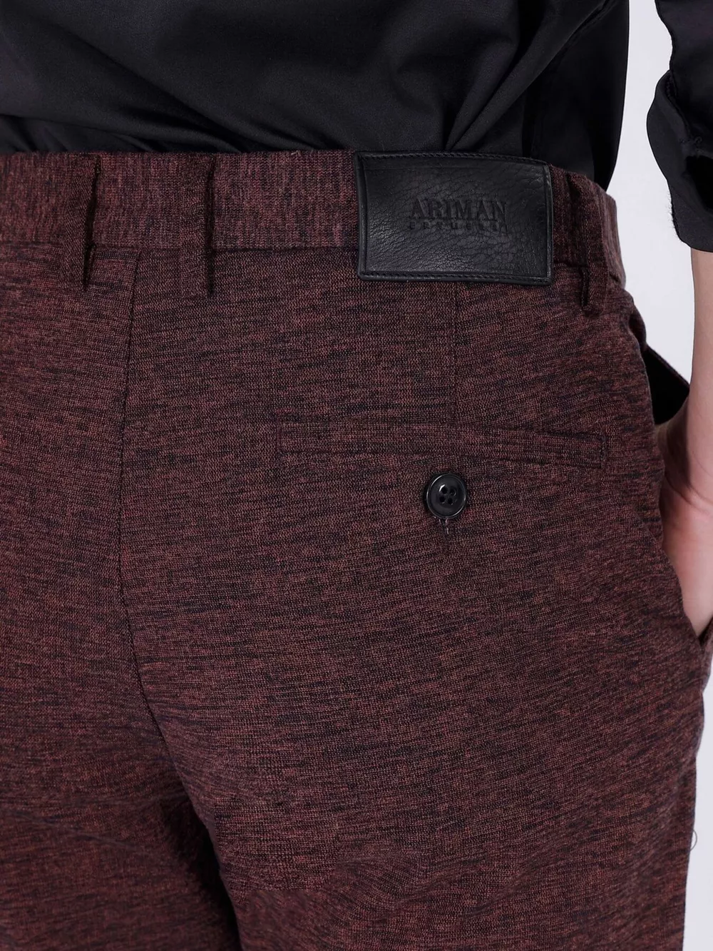 Men's Textured Slim-Fit Pants, image 5
