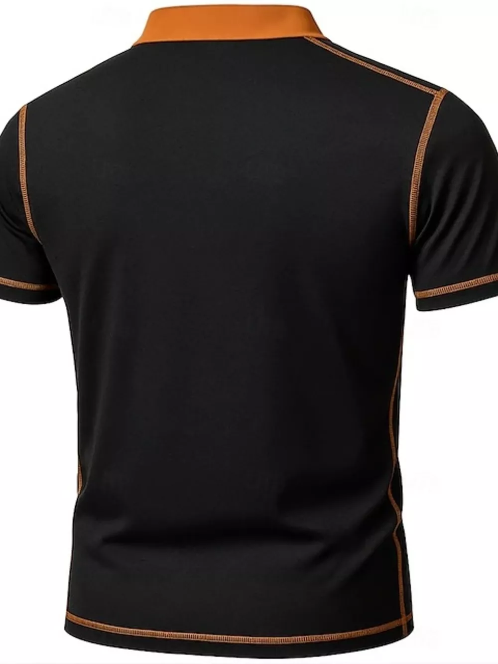 Men's Full Size Casual Button Detail Short Sleeve T-Shirt Plus Size, image 3