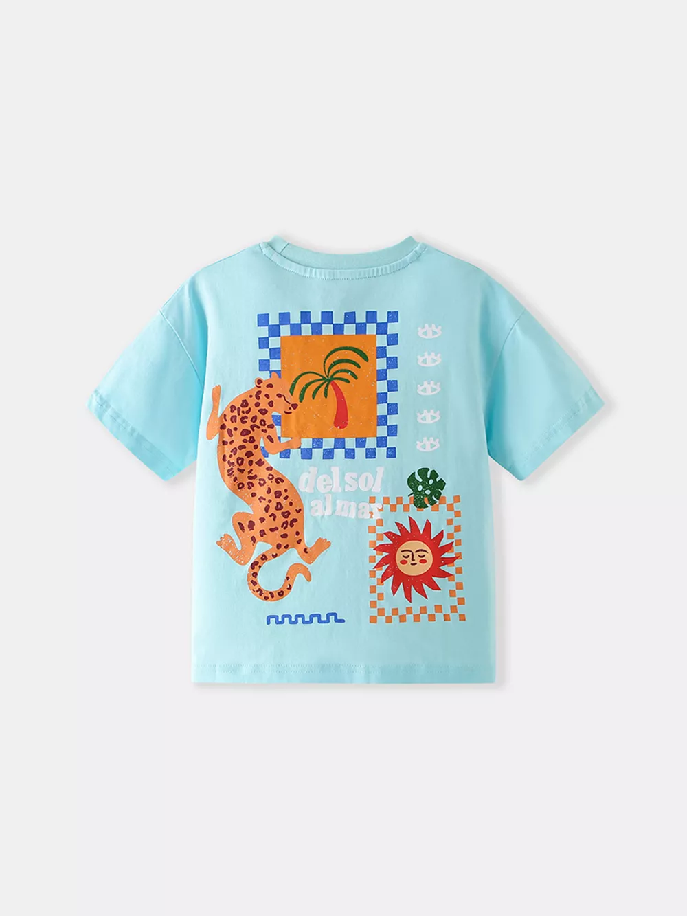 Children's Cartoon Graphic Short Sleeve T-Shirt, image 5