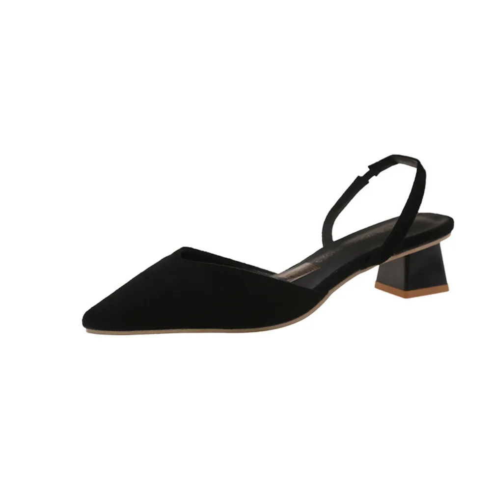 Point Toe Block Heels Sandals, image 4