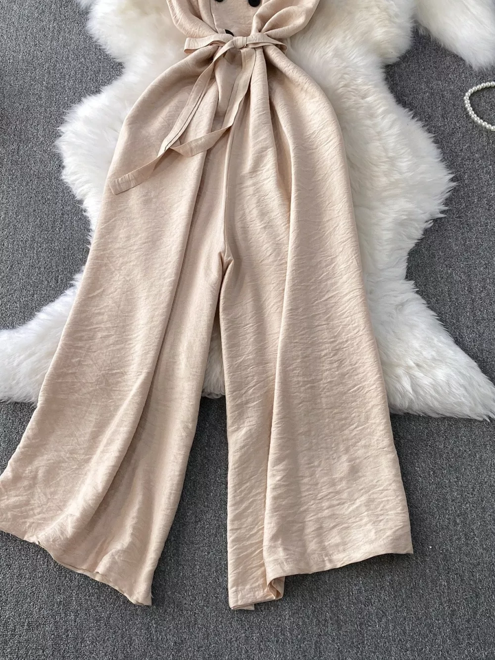 Sleeveless Wide Leg Jumpsuit, image 2