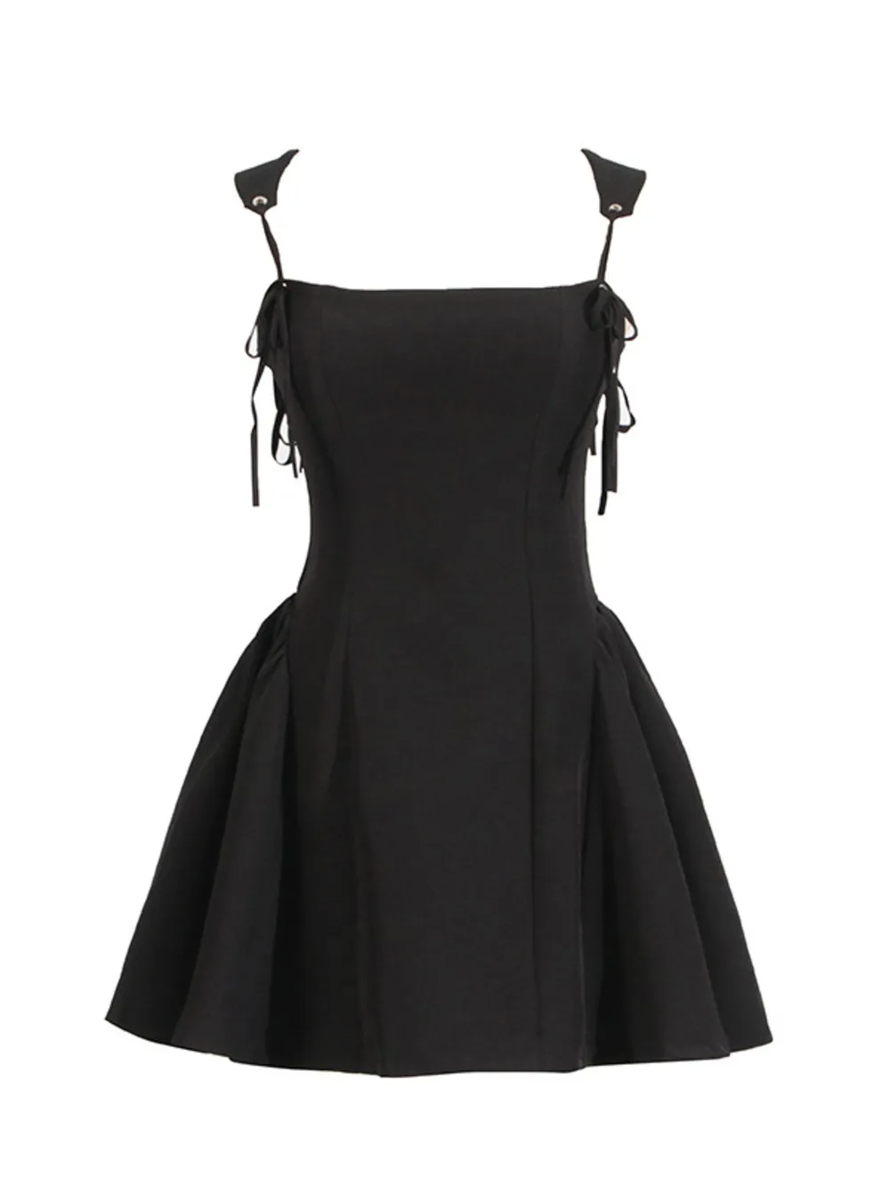 Lace Up Mini Cami Dress, image 3