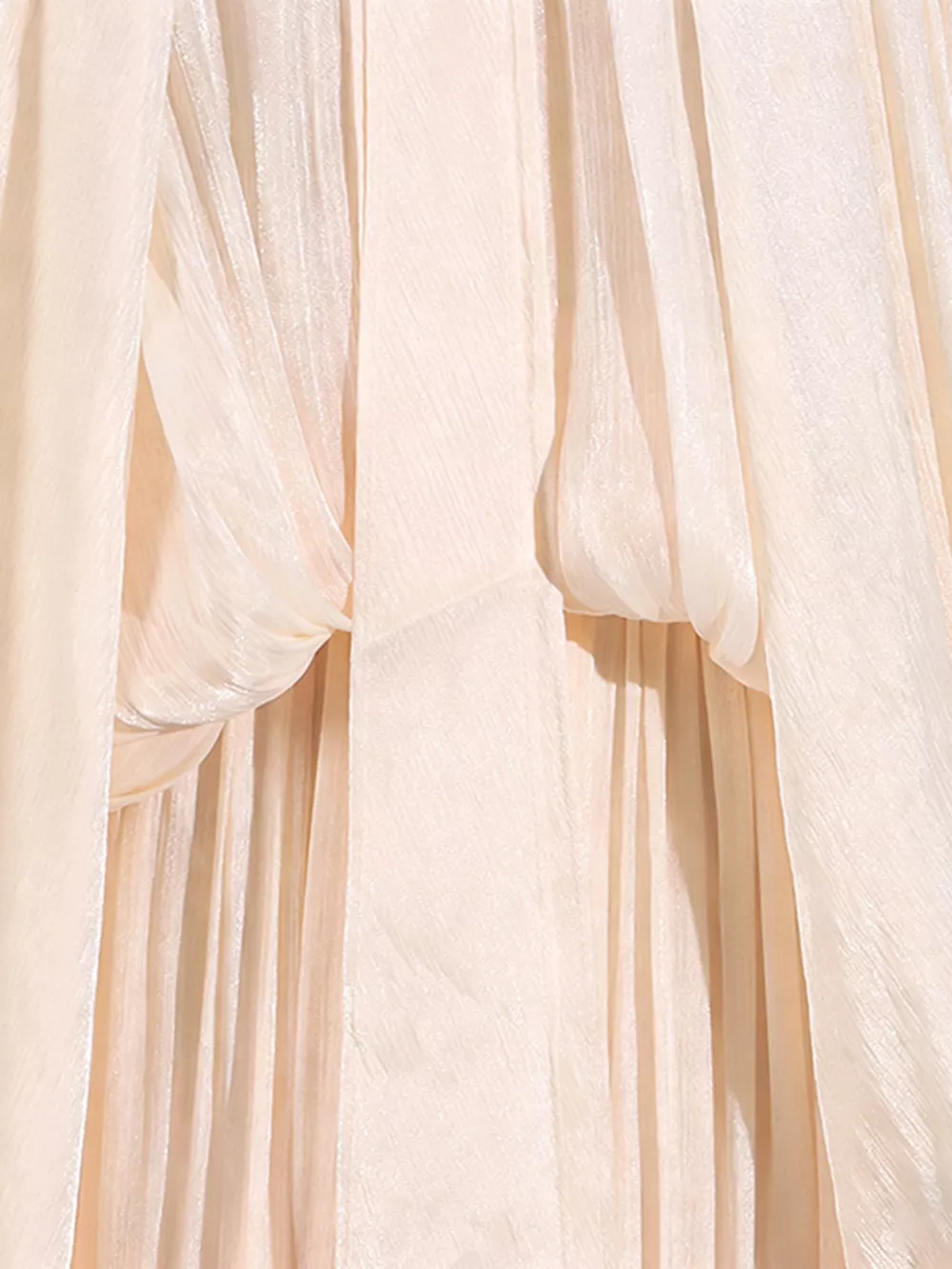 Tie Front Balloon Sleeve Midi Dress, image 6