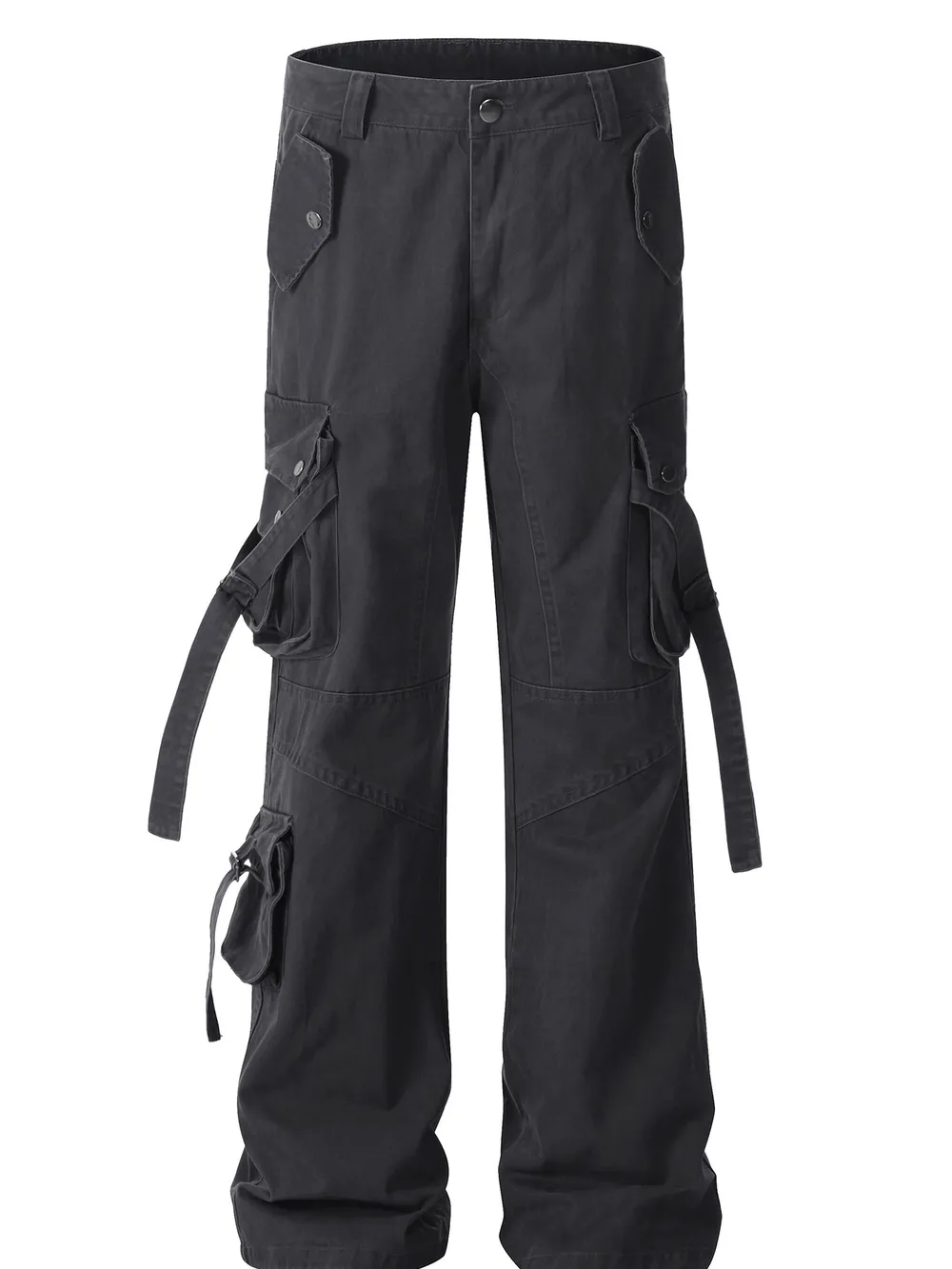 Men's Wide Leg Cargo Pants