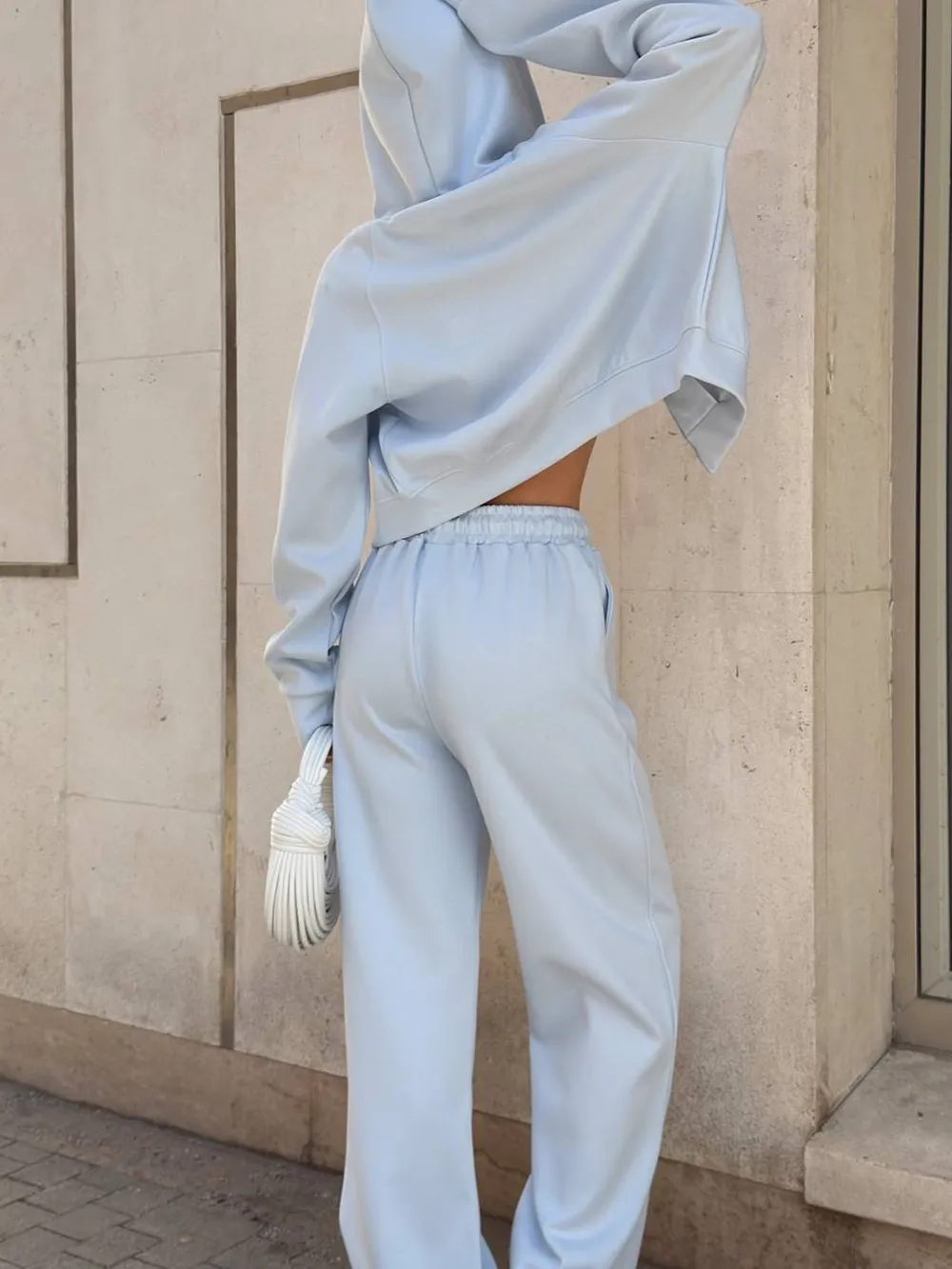 Zip Up Drawstring Hoodie and Pants Set, image 10
