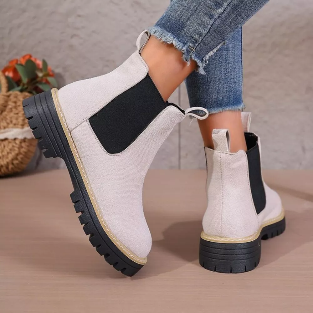 Round Toe Platform Boots, image 10