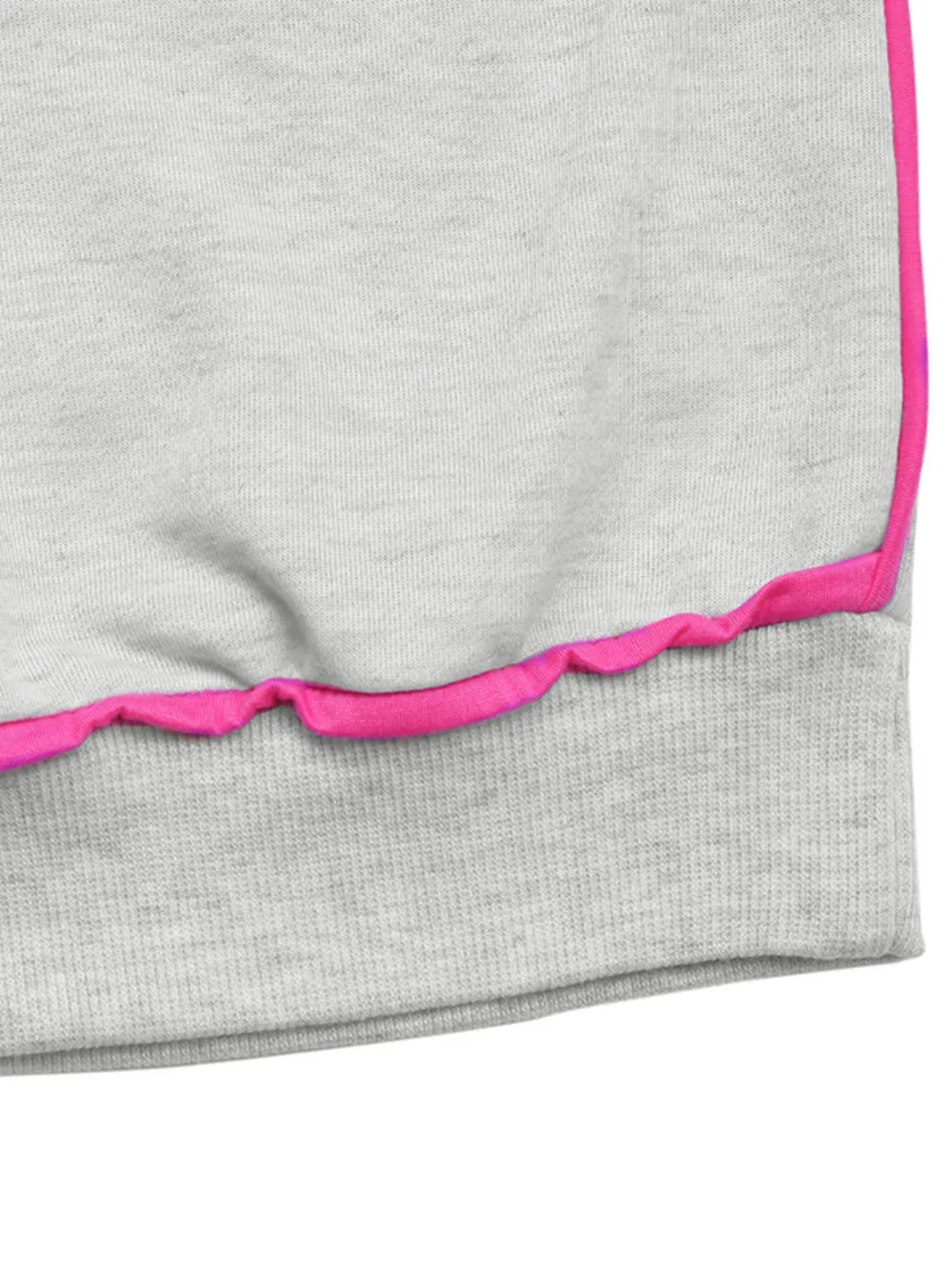 Contrast Trim Oversized Sweatshirt, image 5