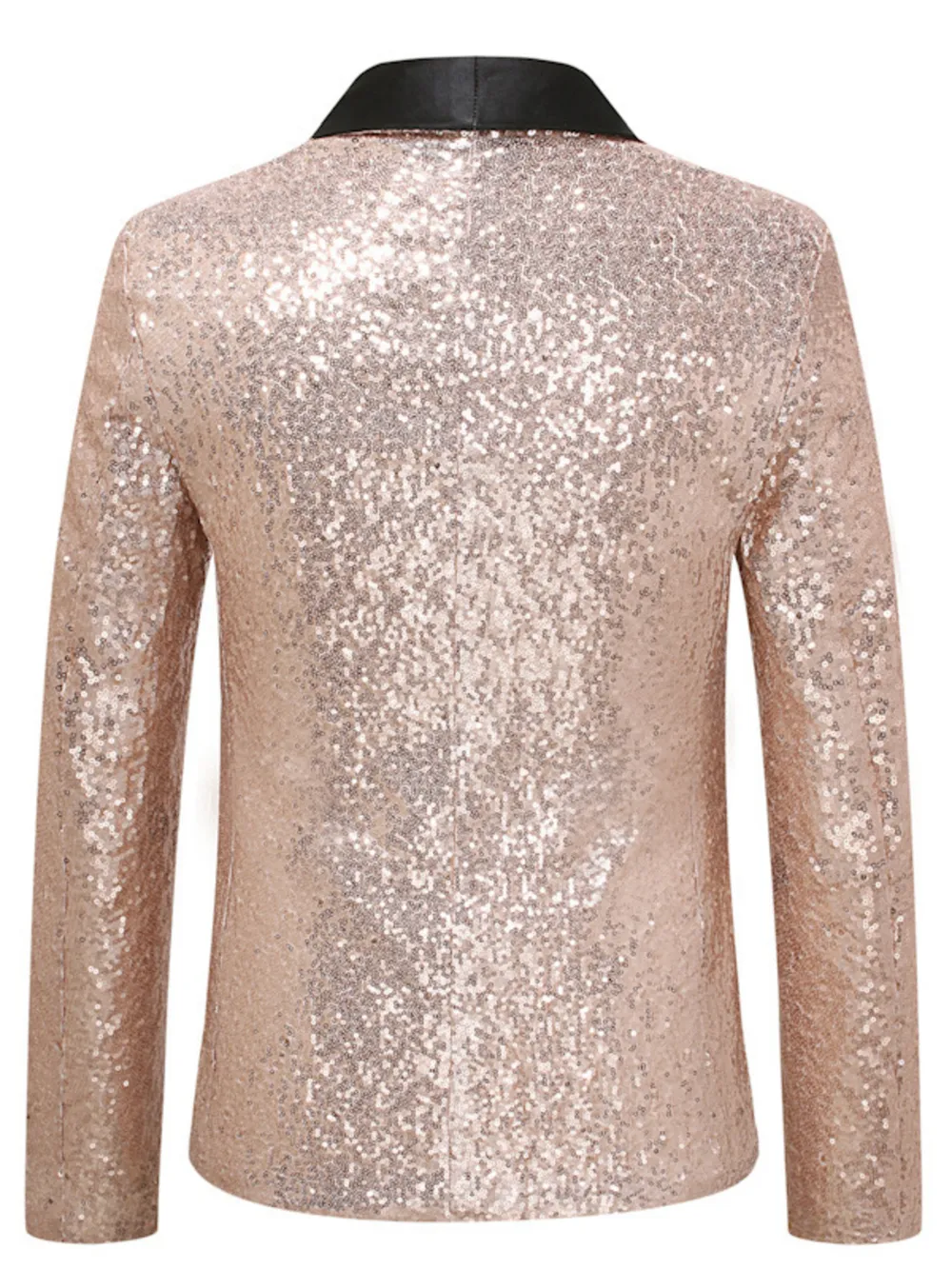 Men's Sequin Long Sleeve Blazer, image 4