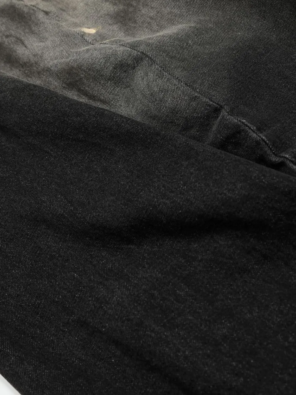 Men's Washed Balloon Wide Leg Jeans, image 9