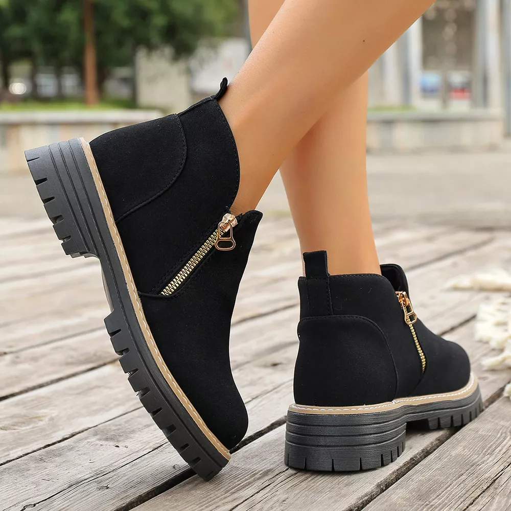 Side Zipper Ankle Boots, image 17