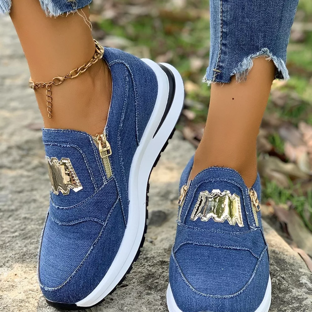 Round Toe Platform Slip-Ons, image 13