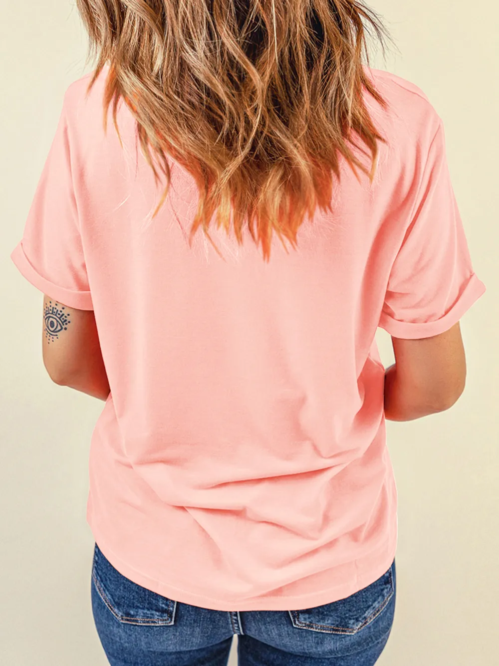 FLOWER MARKET Graphic Crewneck T Shirt, image 4