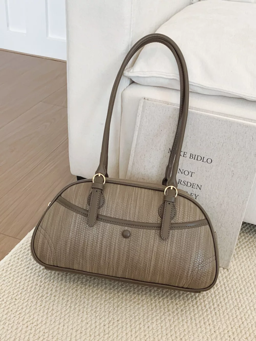 Vintage Buckle Shoulder Bag, image 11
