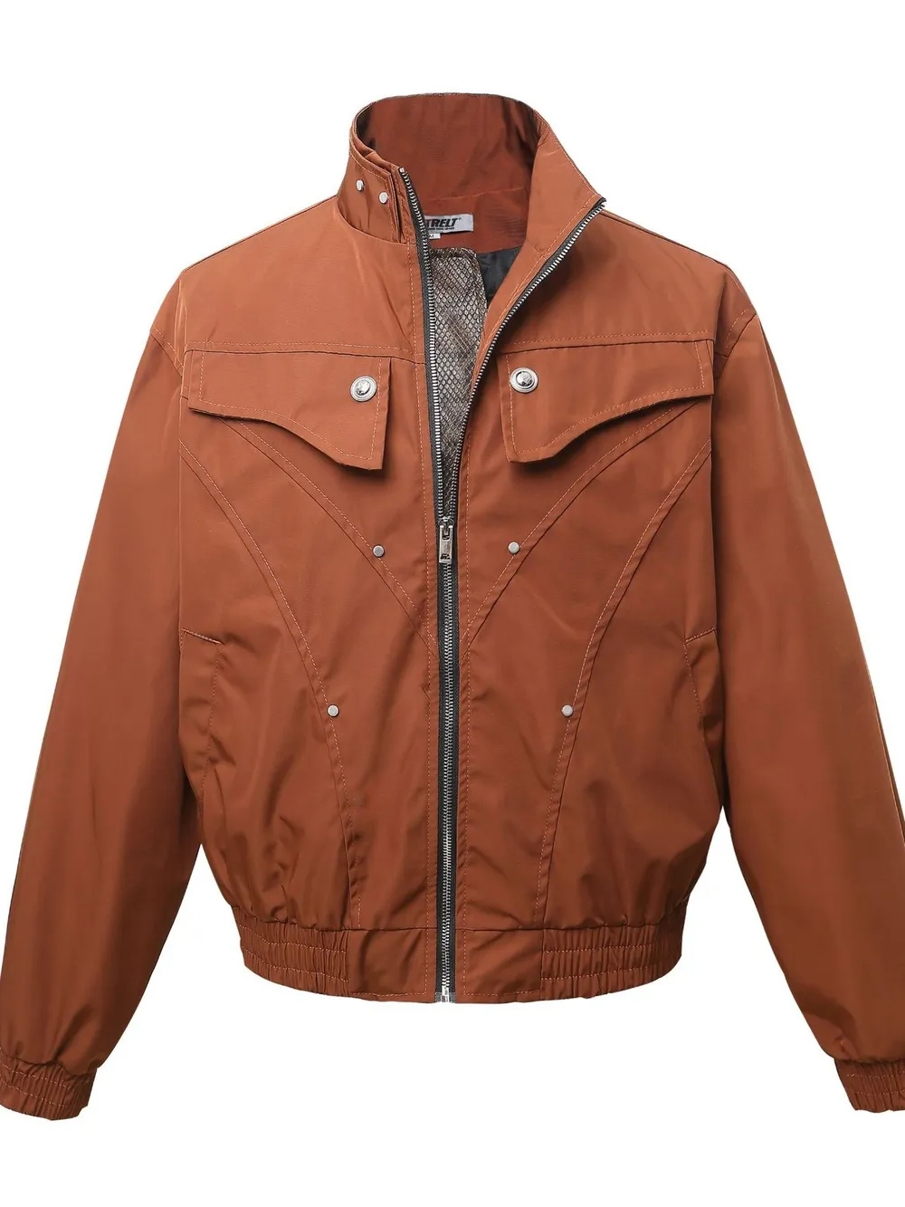 Men's Zip Up Long Sleeve Jacket, image 3