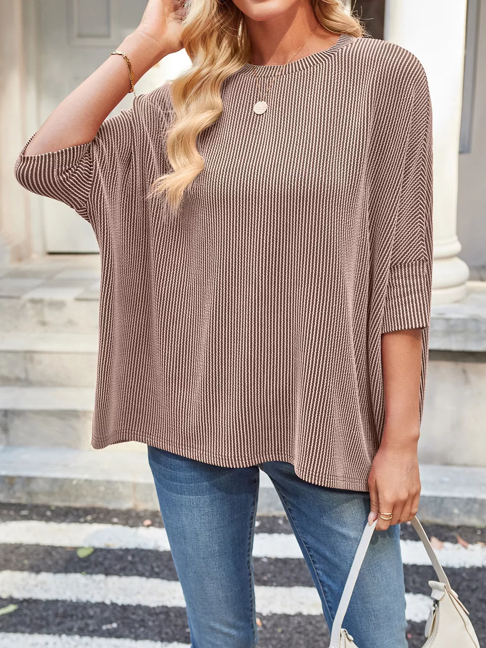 Relaxed Fit Half Sleeve T-Shirt, image 12