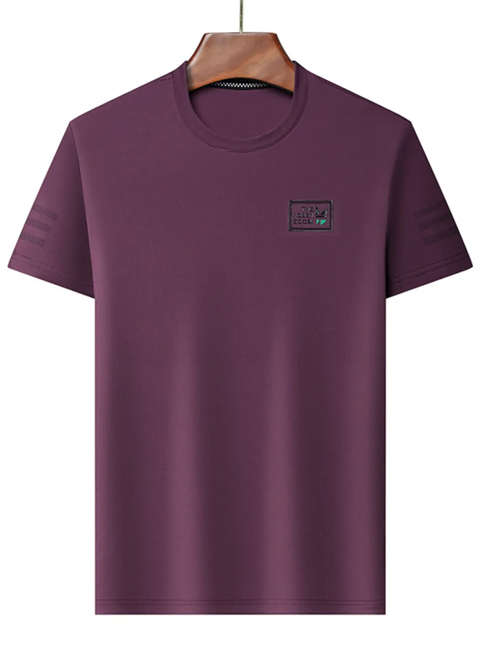 Men's Plus Size Crew Neck Short Sleeve T-Shirt, image 7