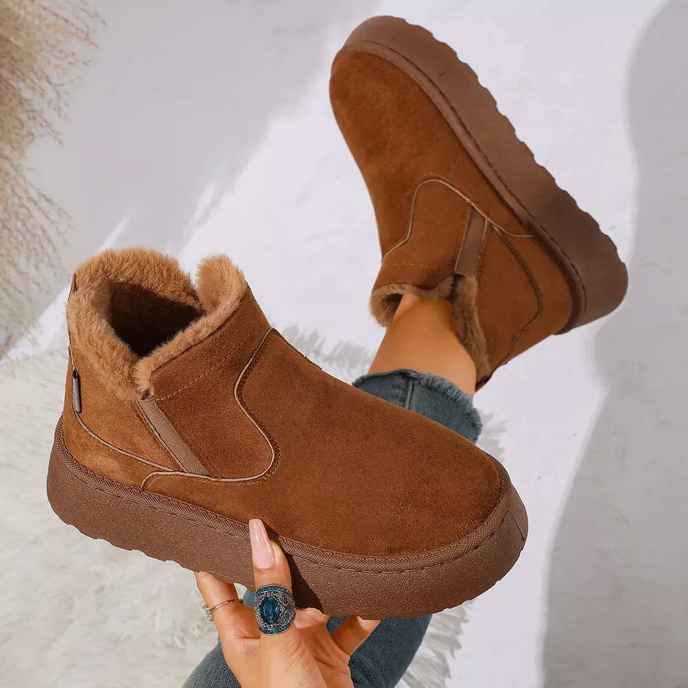 Round Toe Platform Boots, image 7