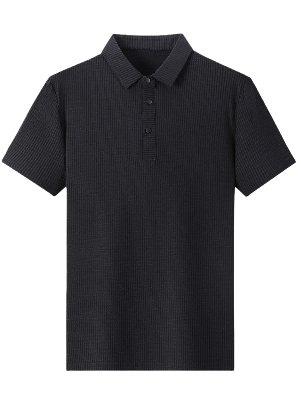 Men's Button Detail Short Sleeve Polo