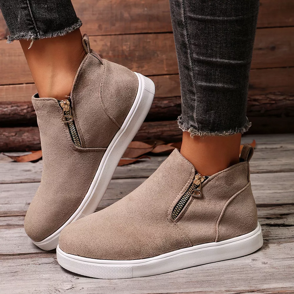 Round Toe Ankle Boots, image 21