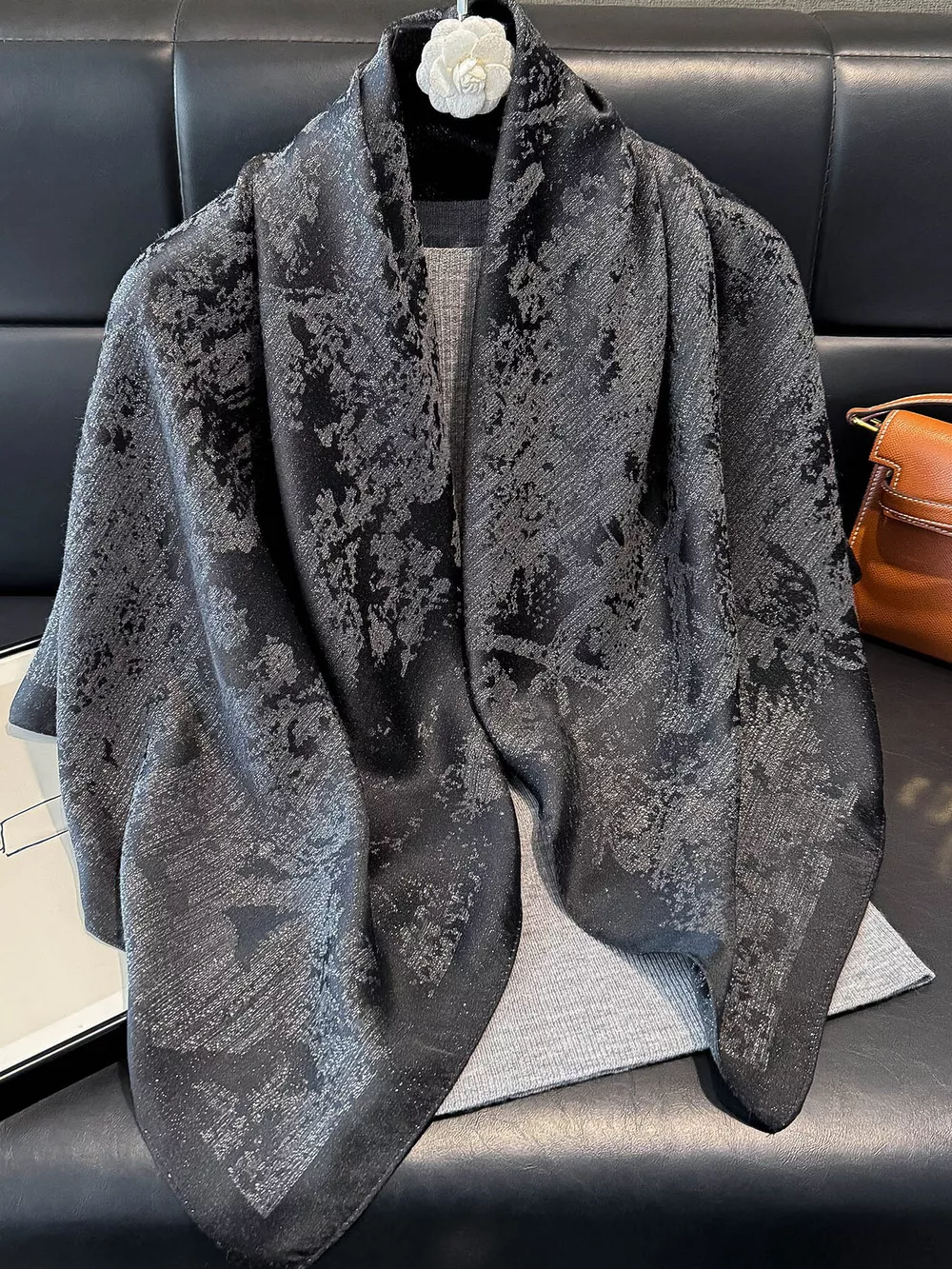 Lightweight Silk Scarf, image 12