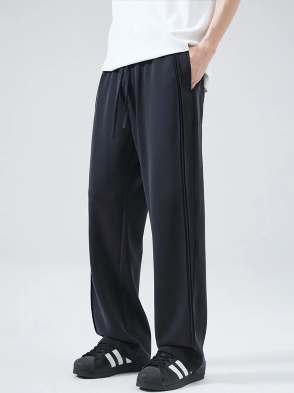 Men's Full Size Loose Fit Casual Pants Plus Size, image 2