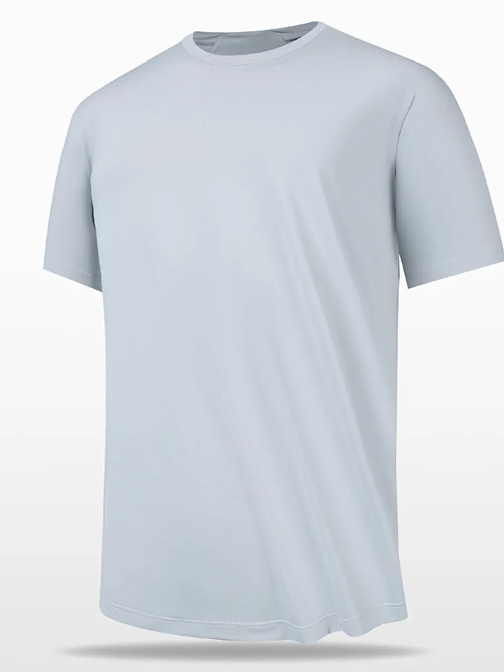 Men's Plus Size Round Neck Short Sleeve T-Shirt, image 6