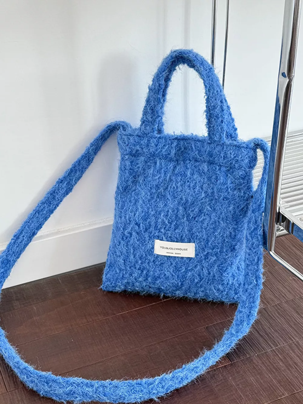 Solid Color Crossbody Bag, image 4