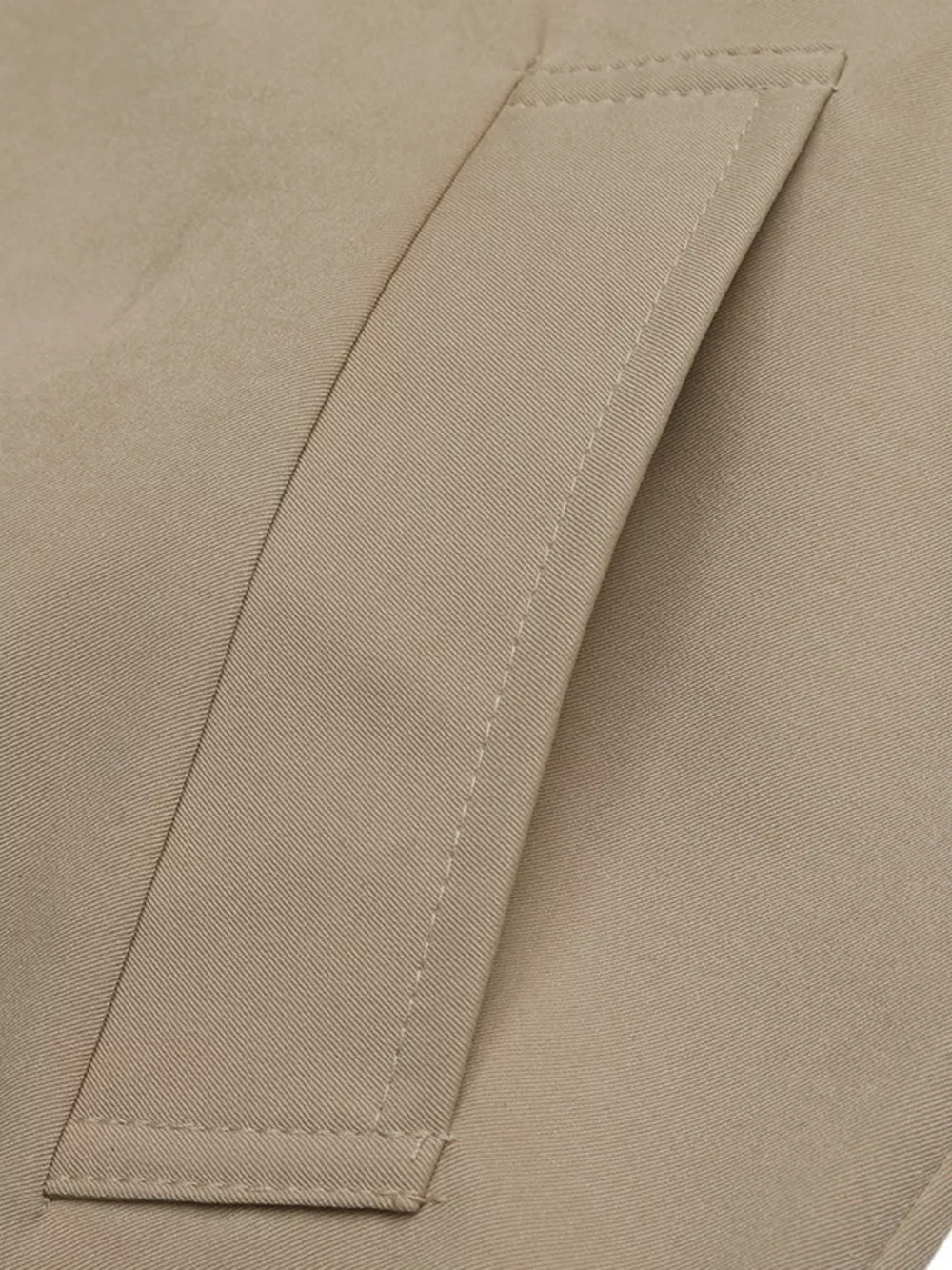 Checkered Lining Button Up Trench Coat, image 8