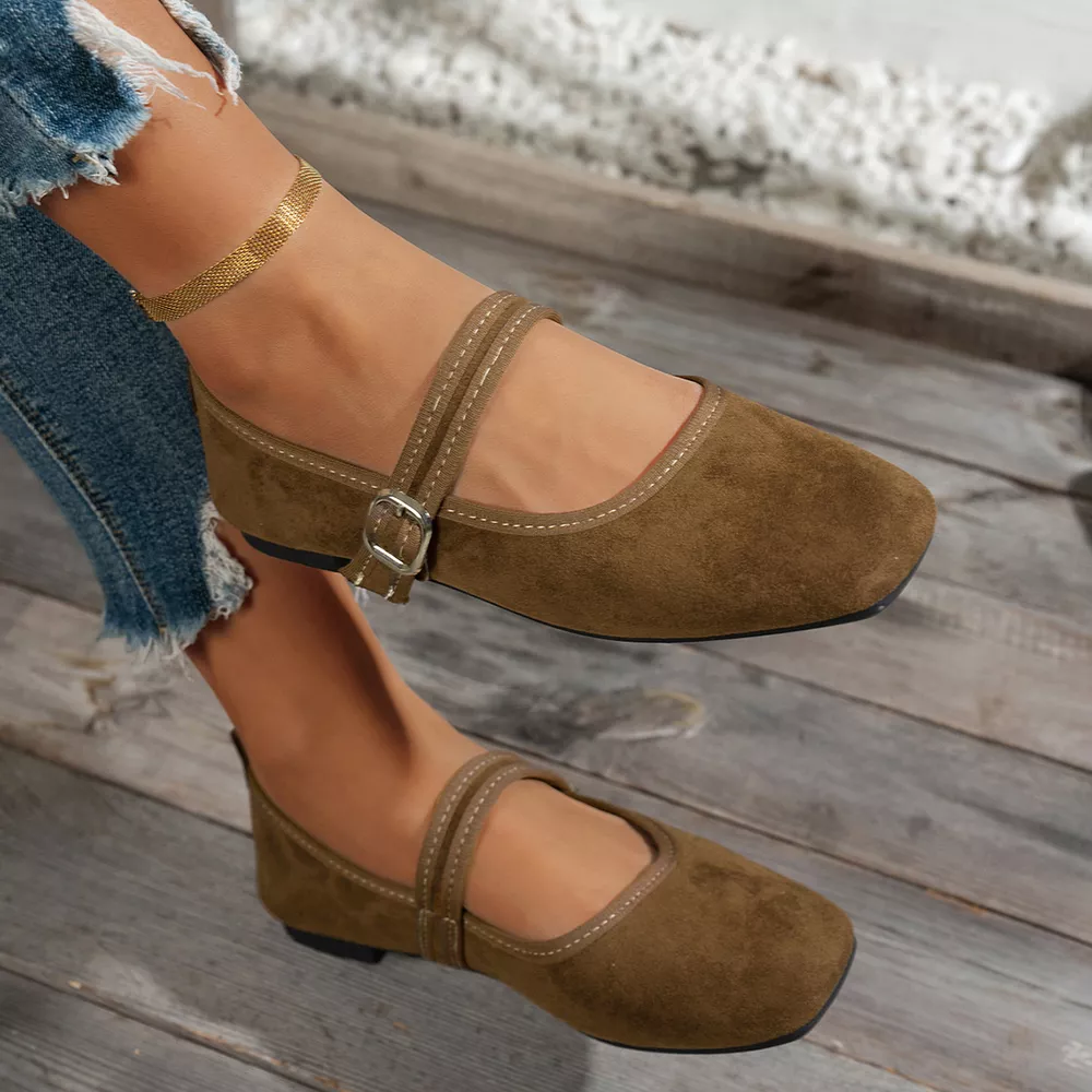 Square Toe Slip-Ons, image 7