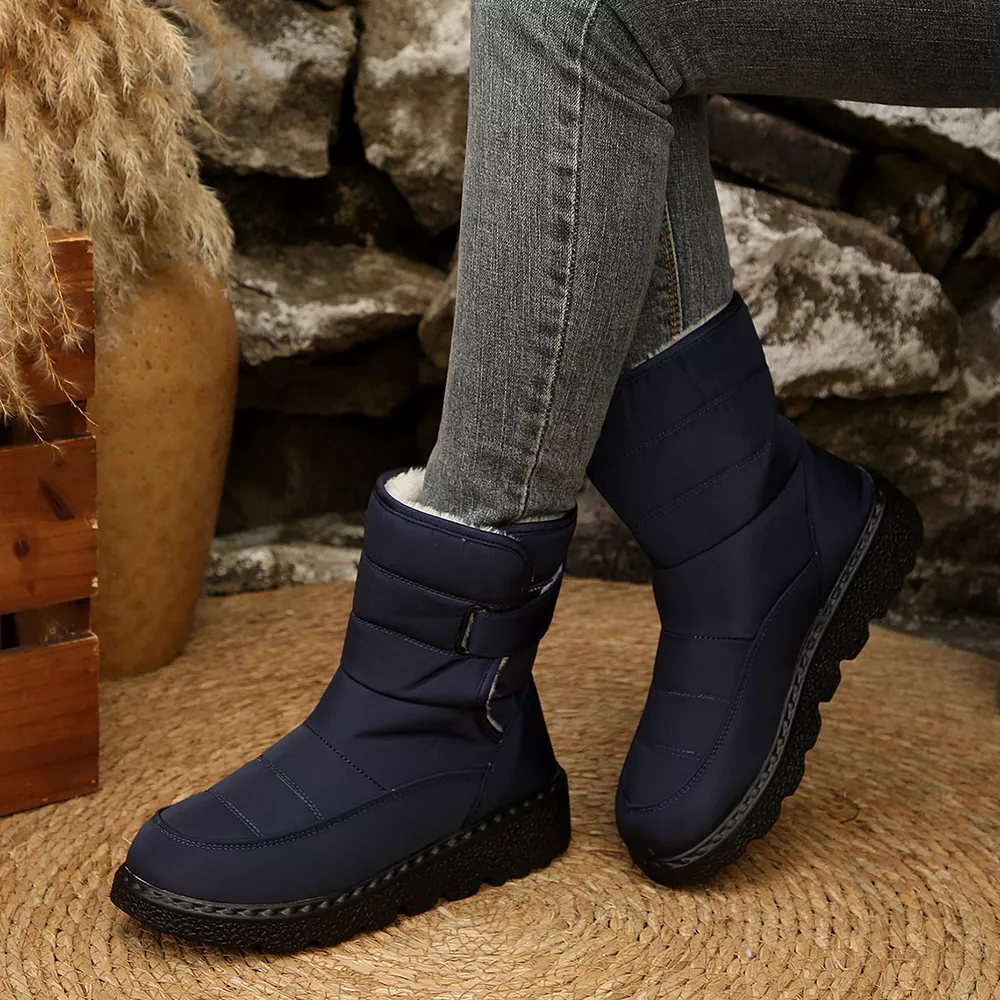 Round Toe Platform Boots, image 4