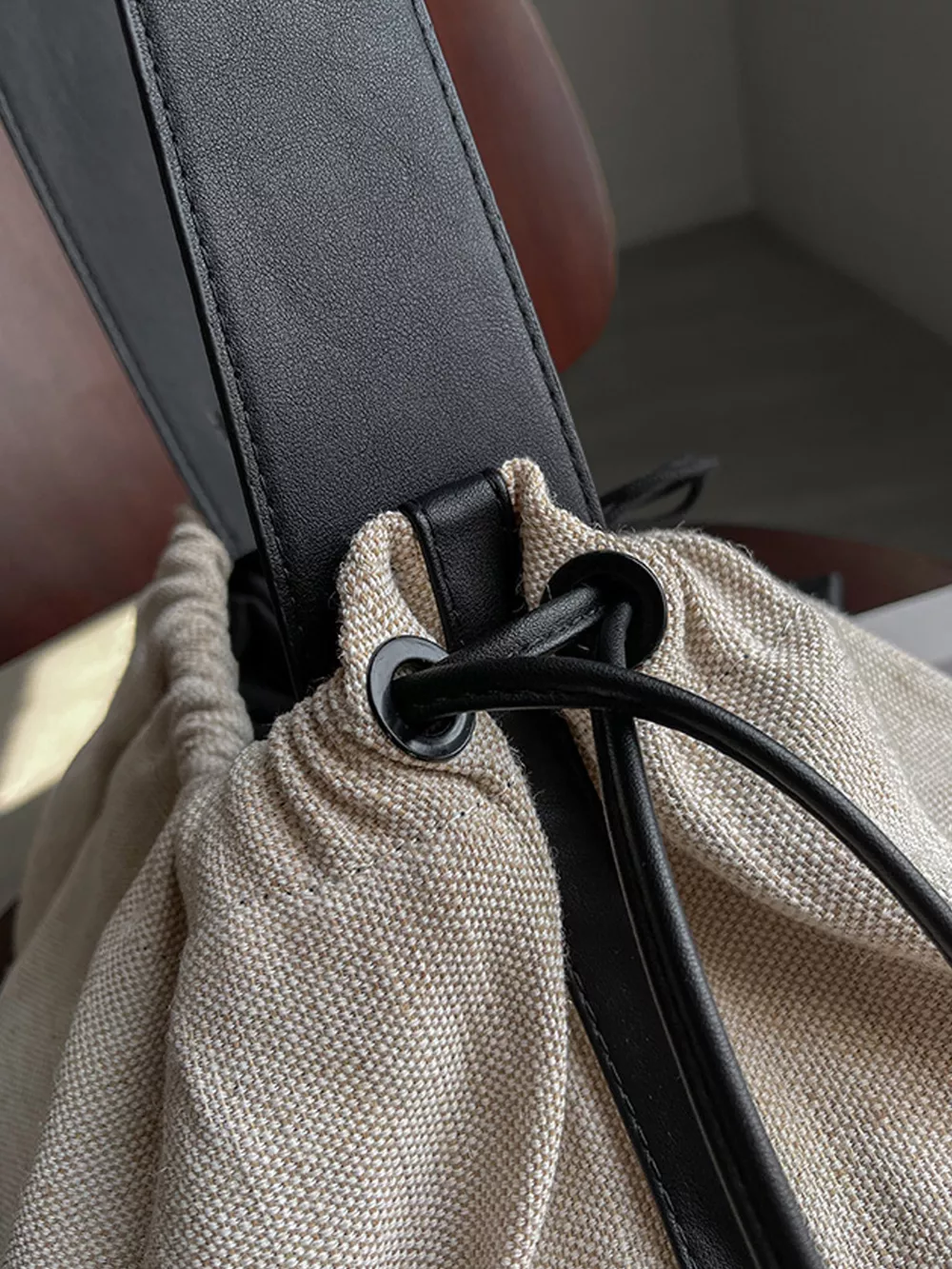 Drawstring Closure Handbag, image 10