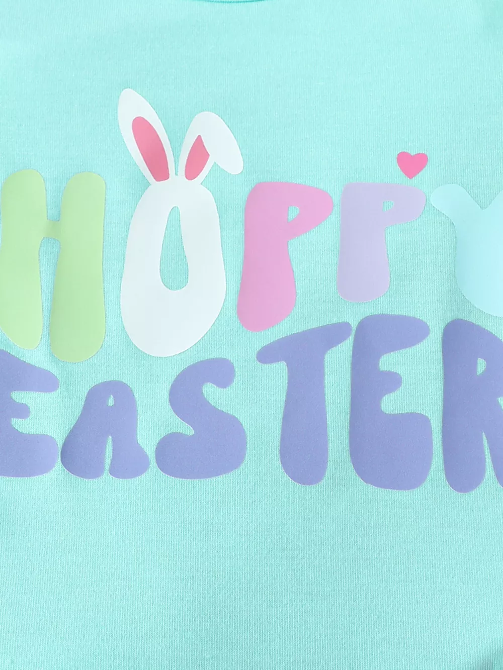 Children's Easter Graphic Bodysuit and Skirt Set with Headband, image 9
