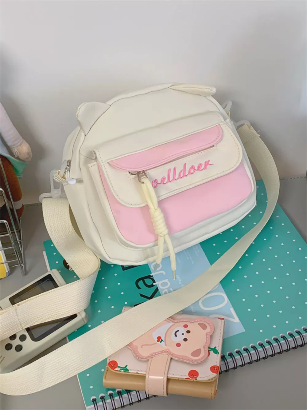 Adjustable Strap Crossbody Bag, image 3