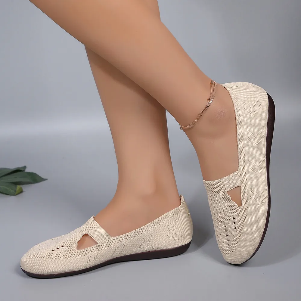 Cutout Mesh Slip Ons, image 9