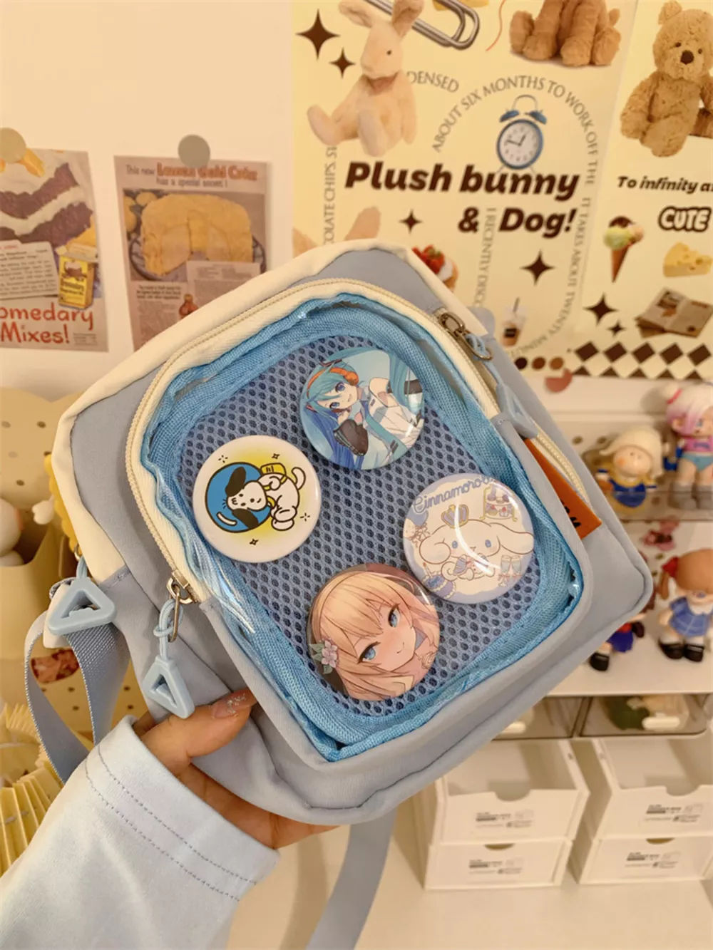 Badge Display Crossbody Bag, image 2