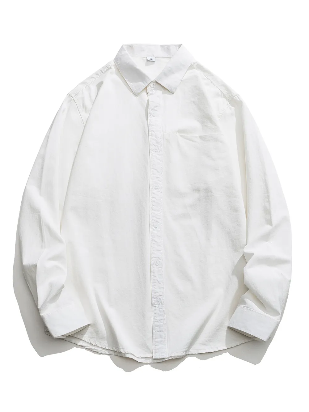 Men's Plus Size Casual Long Sleeve Shirt, image 3