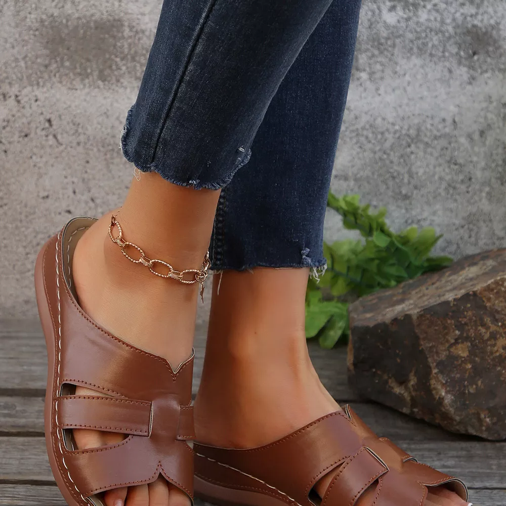 Open Toe Wedge Sandals, image 13