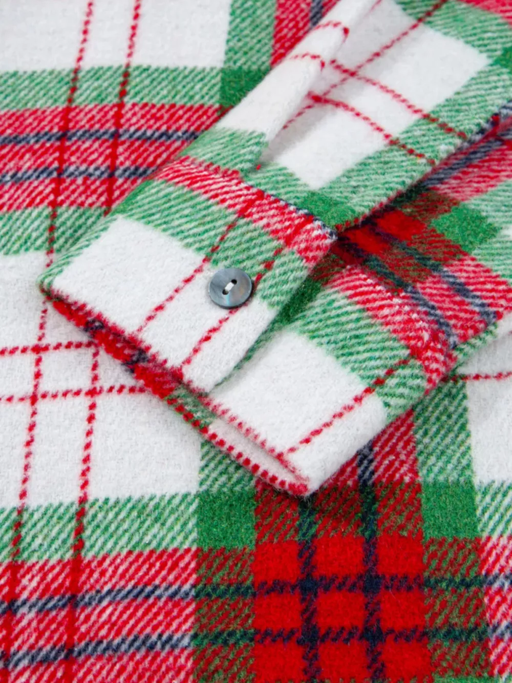 Plaid Button-Down Long Sleeve Shacket, image 6