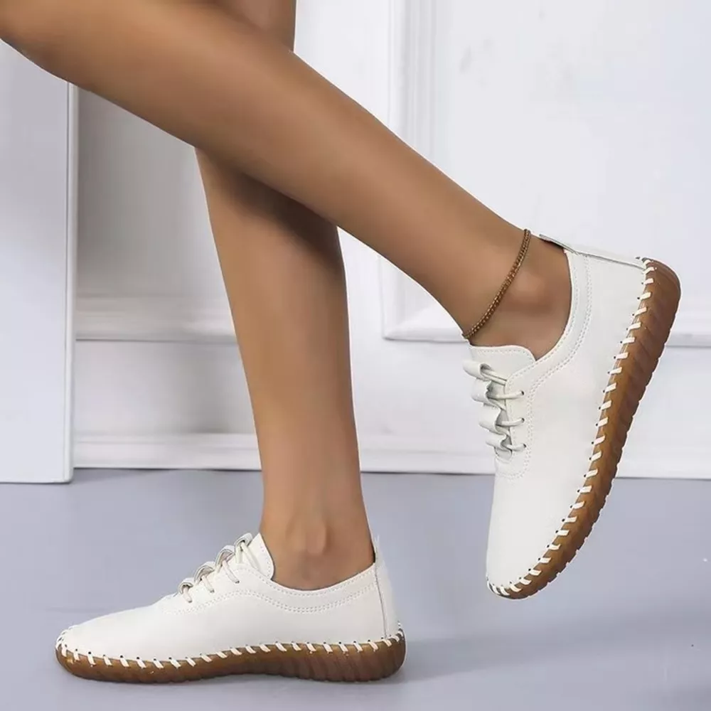 Round Toe Lace Up Sneakers, image 5